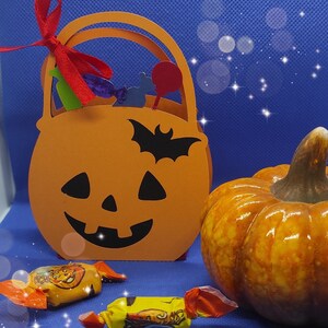 Set of pumpkin and pot boxes