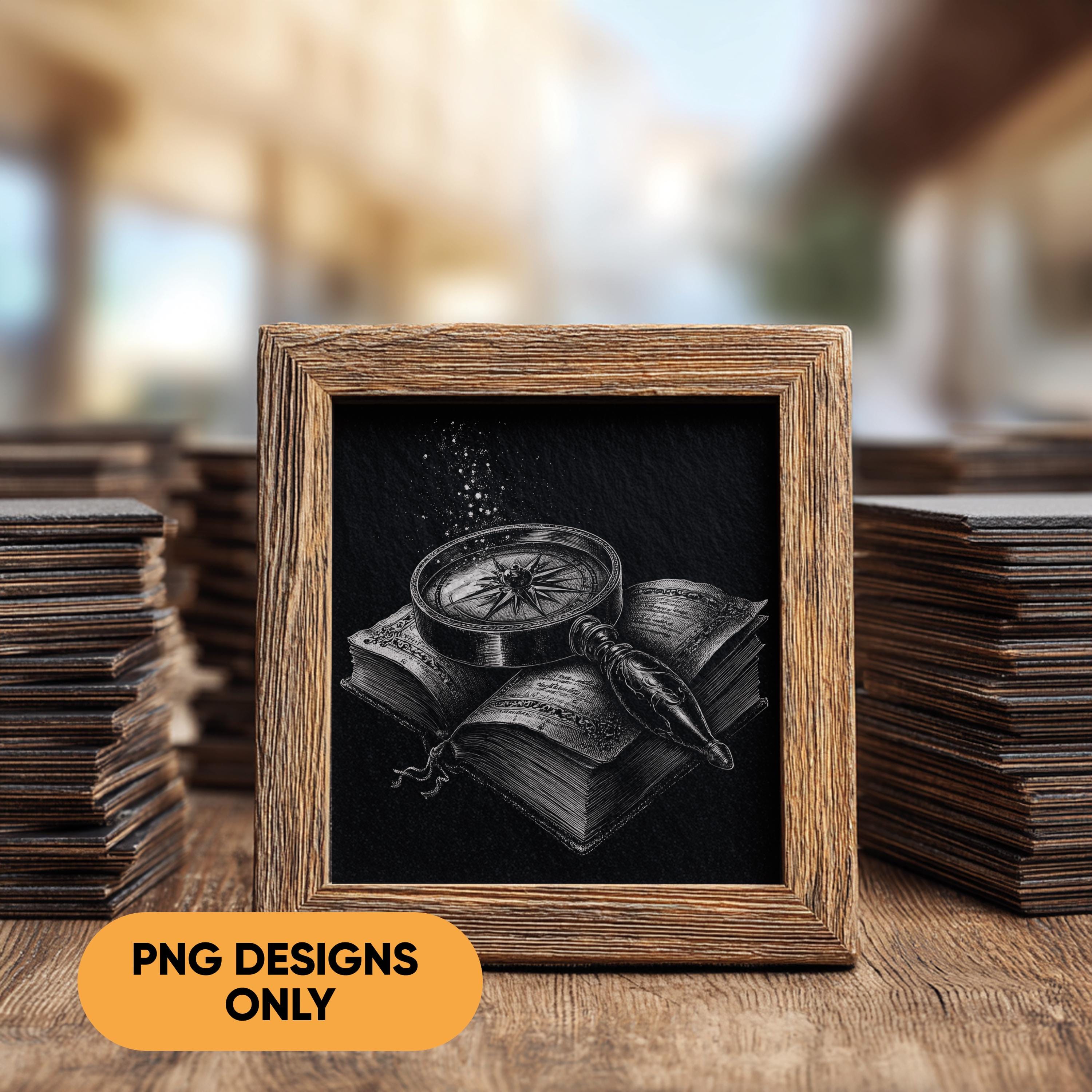 Graduation 2026 Engraving PNG Bundle, 9 Grad Cap Diploma Designs for ...