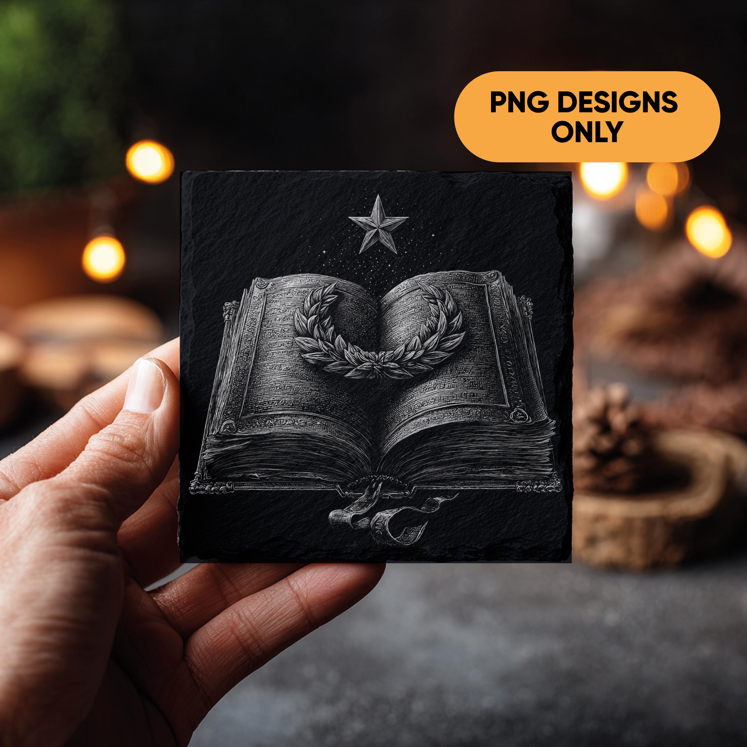 Graduation 2026 Engraving PNG Bundle, 9 Grad Cap Diploma Designs for ...