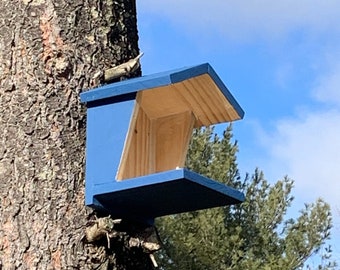 Blue Jay Birdhouse Etsy