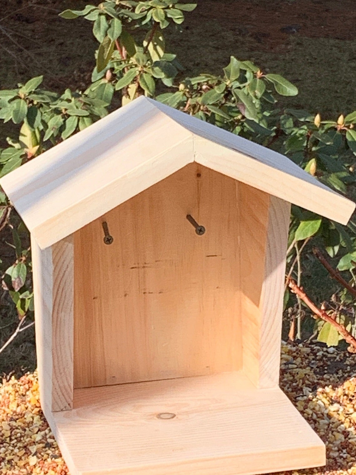 Blue Jay Bird House hand Made Etsy