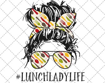 Lunch lady svg | Etsy