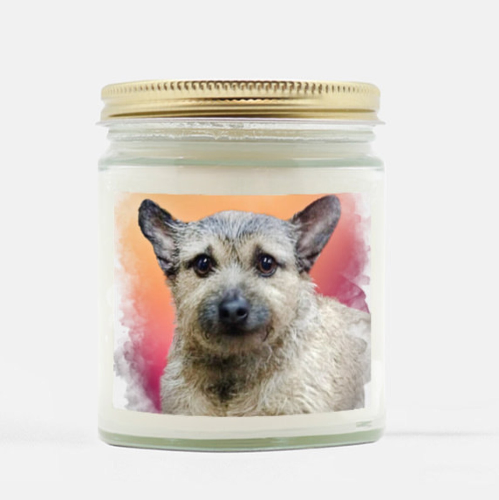 Custom Pet Portrait Candle/Pet Candle/Pet Loss/Pet Etsy