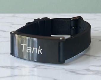 Multiple Colors Silicone Cremation Bracelet with Engravable Stainless Steel Plaque | Unisex Memorial Jewelry for Ashes