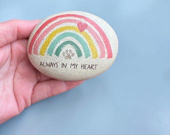 Pet Memorial Stone, Poly/Resin Garden Decor, Pet Loss Keepsake