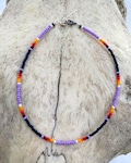 Purple Midnight Lights Necklace\/Choker