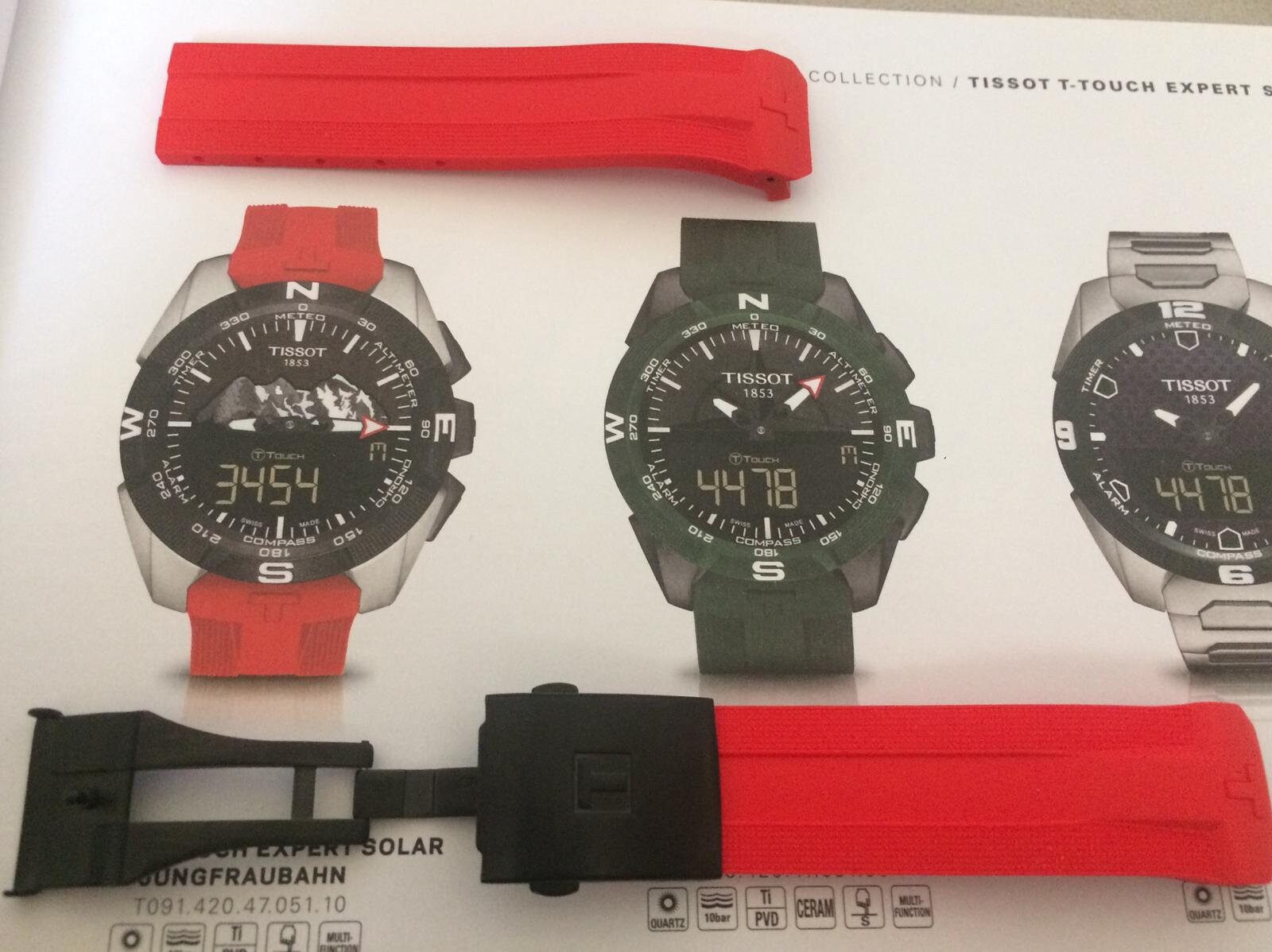 Tissot t touch sales expert solar red