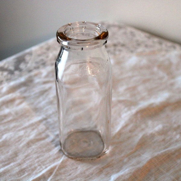 Half Pint Vintage Milk Bottle-Producers Dairy