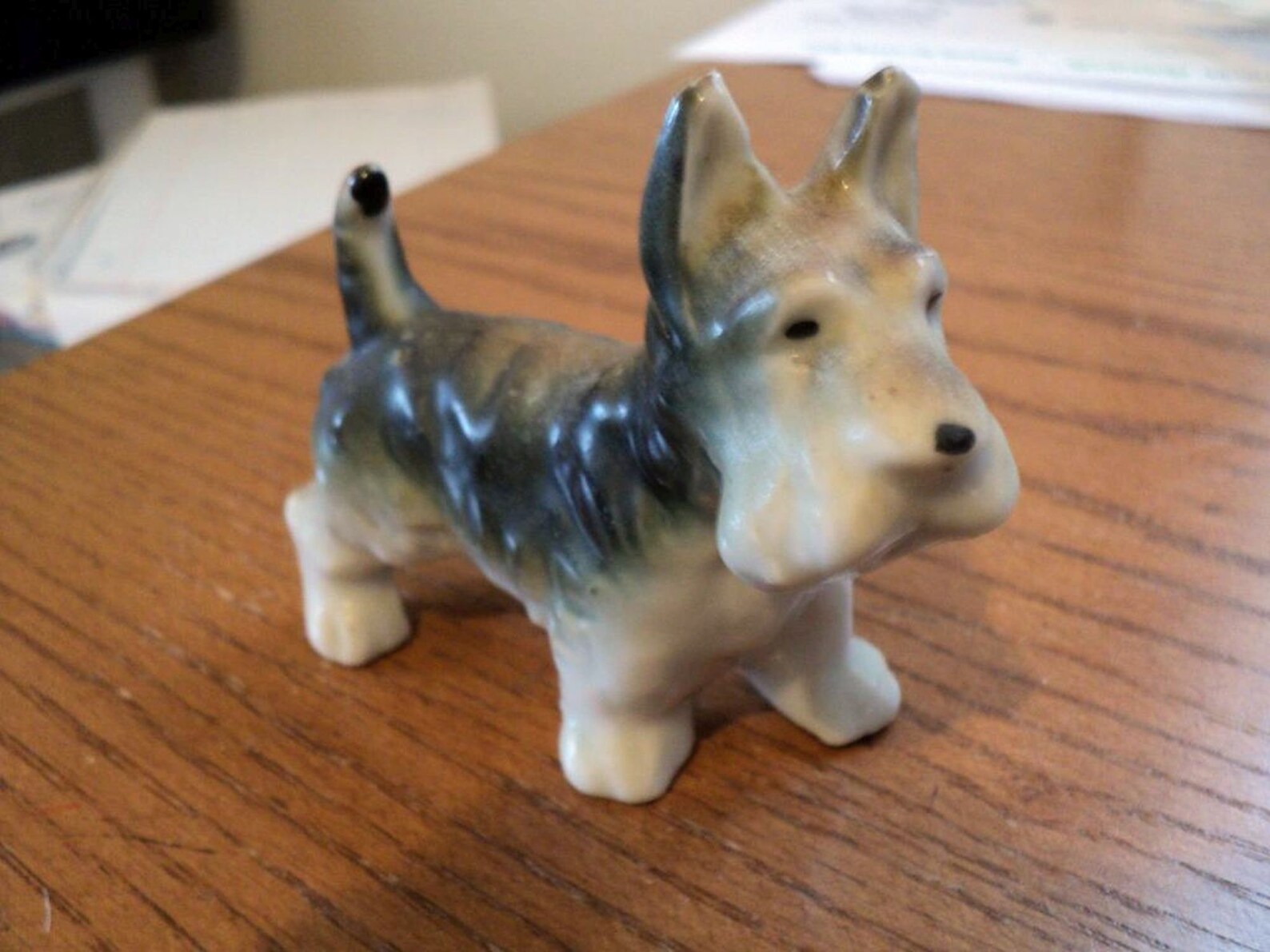 Dog Figurine Terrier vintage Japan Etsy