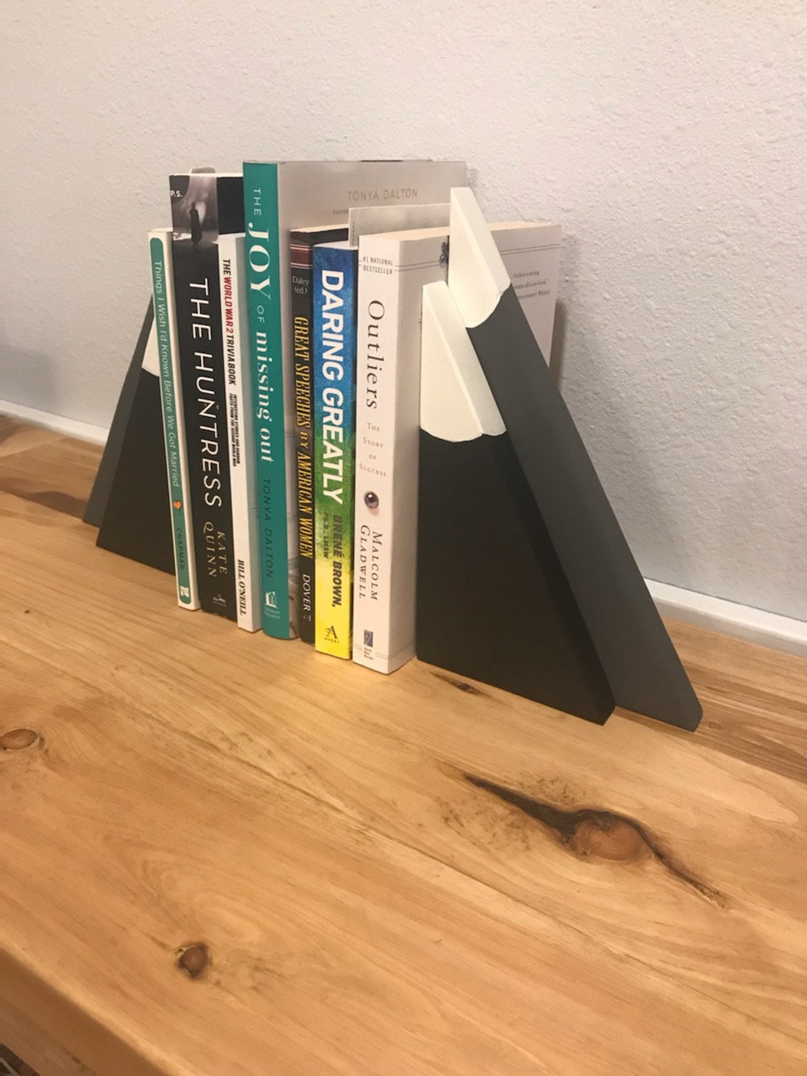 mountain bookends mountain bookends