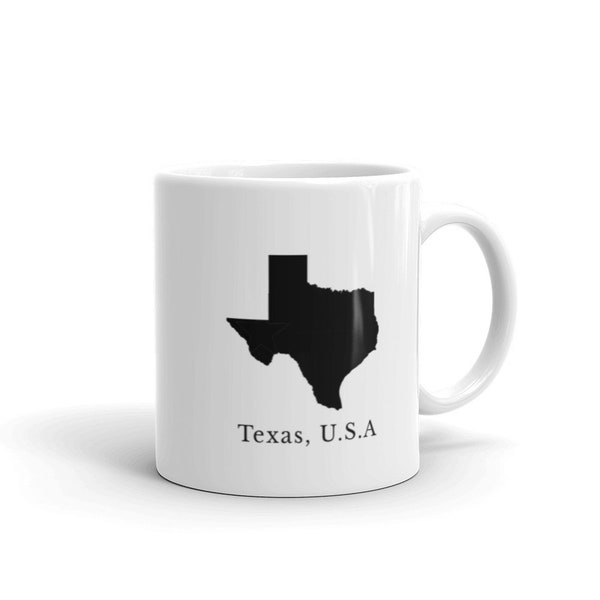 Texas Mug Etsy