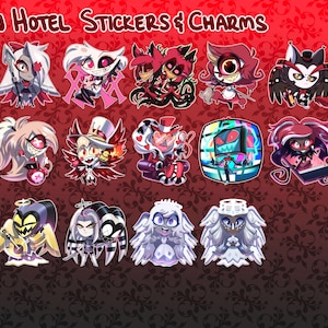 Hazbin Hotel Charms