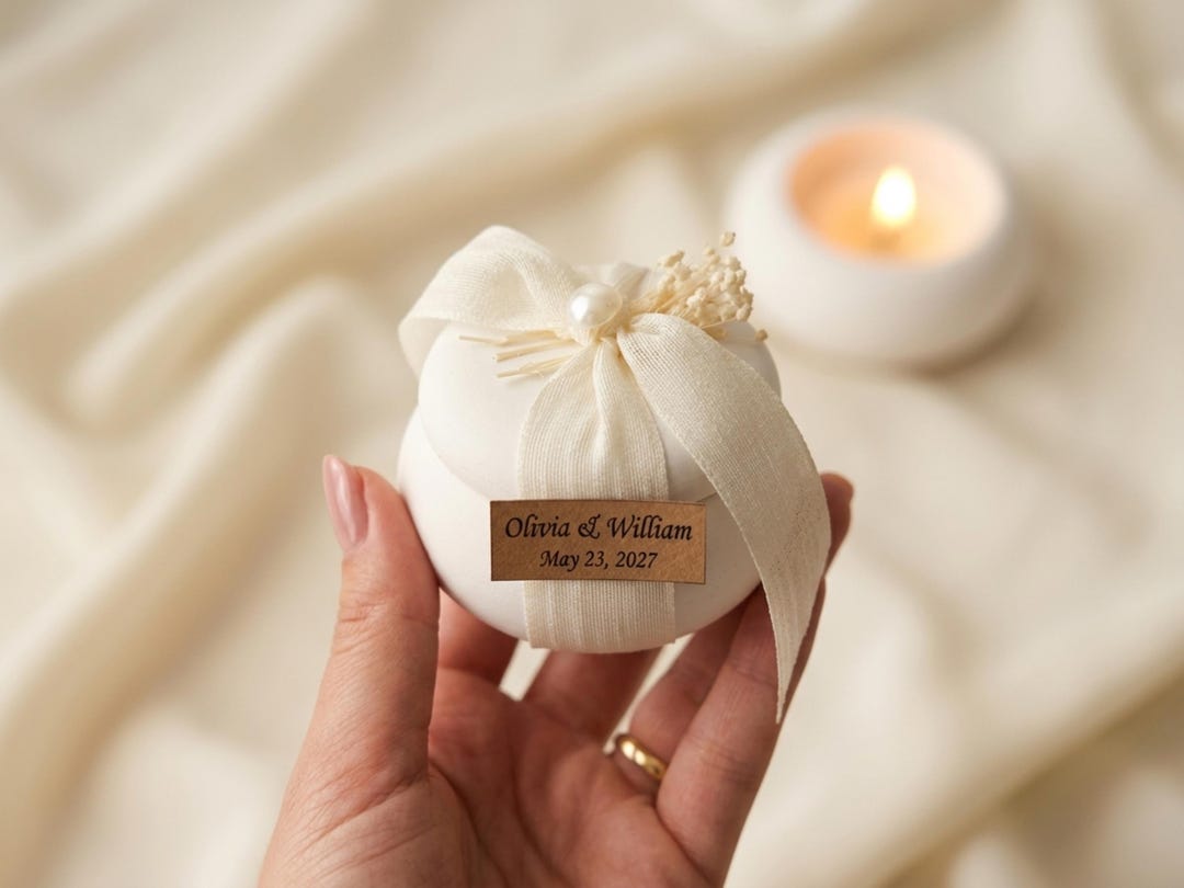 50pcs Personalized Lavender Sachet Wedding Favor, Handmade Guest Gift ...