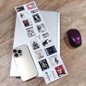 Méga-collection d'autocollants chrétiens d'anime pour ordinateur portable, cadeau pour étudiant chrétien, verset biblique