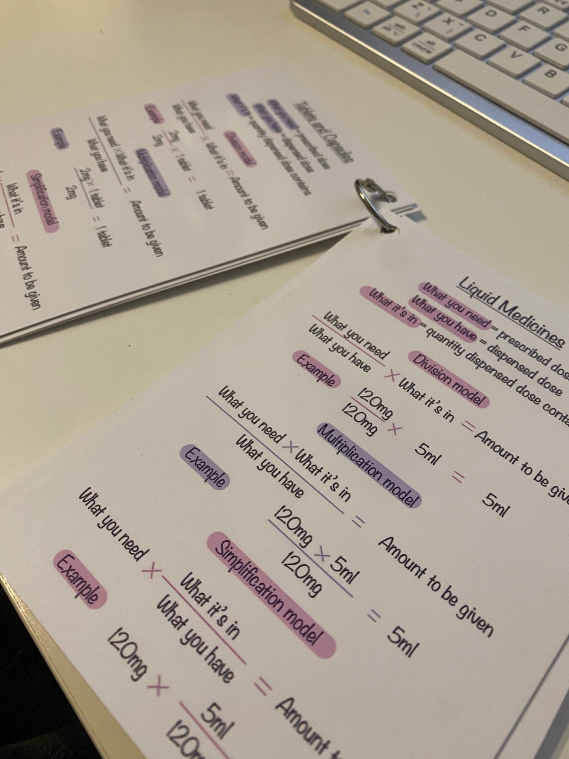 Nursing Flashcard Bundle Student Nurse Flashcard Bundle A6 Etsy UK