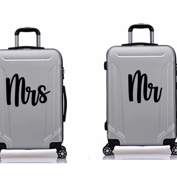 Personalised Suitcase Initials Name vinyl sticker - Suitcase Label - Decal Sticker for Suitcase - Luggage Sticker - Luggage labels - Baggage