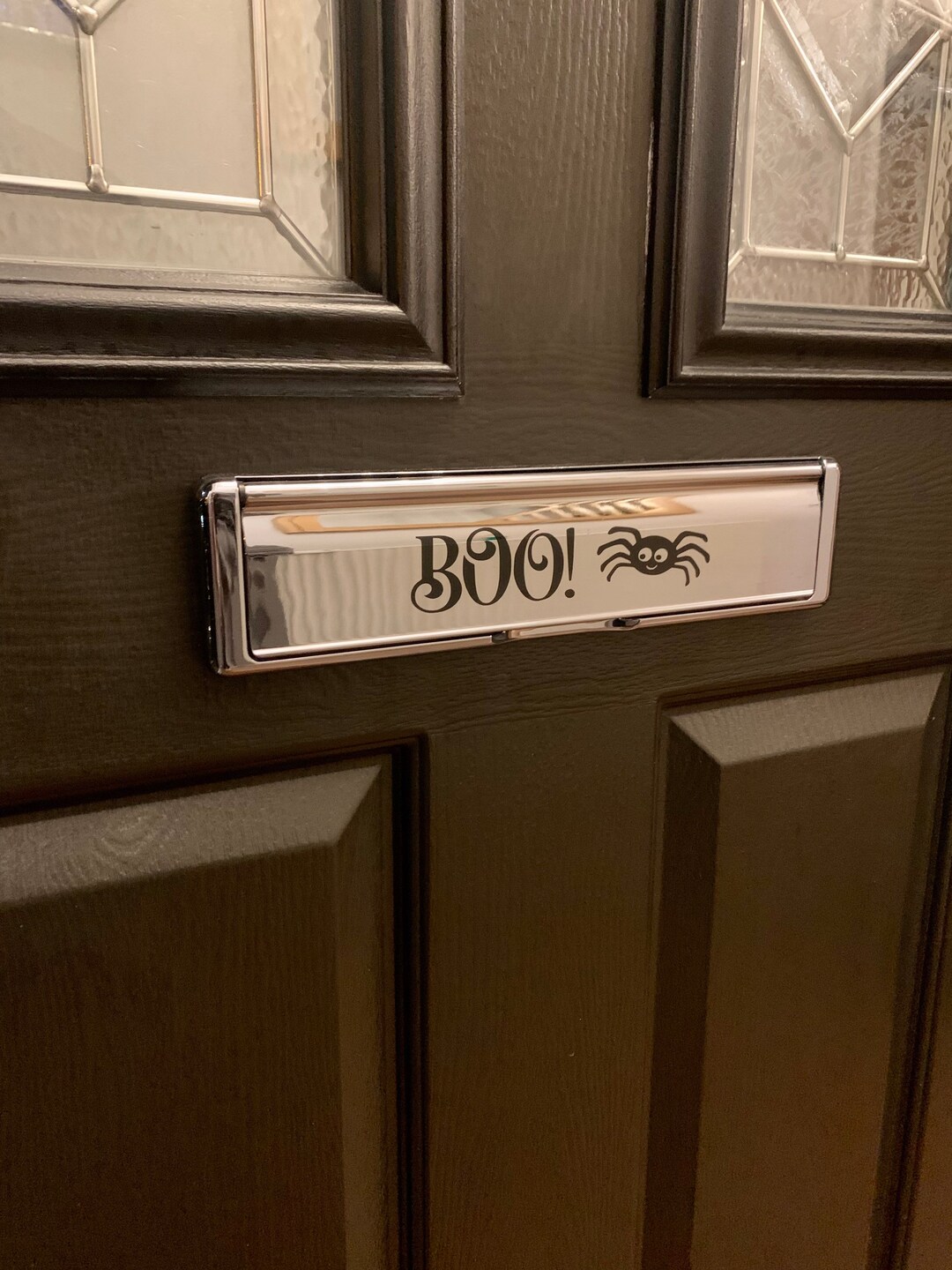 Boo Letter Box Labels Letter Box Sticker Halloween Letter Etsy