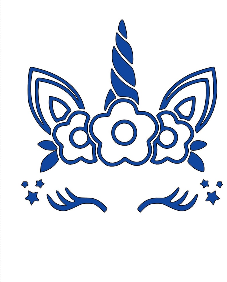 Unicorn Vinyl Decal Sticker Car Sticker Cold Cup Car Etsy