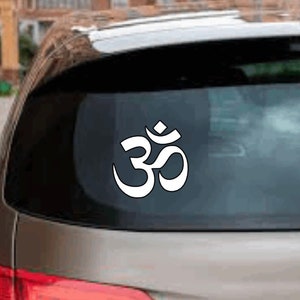 Hindu symbol - Hinduism symbol -  Window sticker - Car decal sticker - Car sign - Car decal - car stickers - Hindu Symbol -  Hindu Label