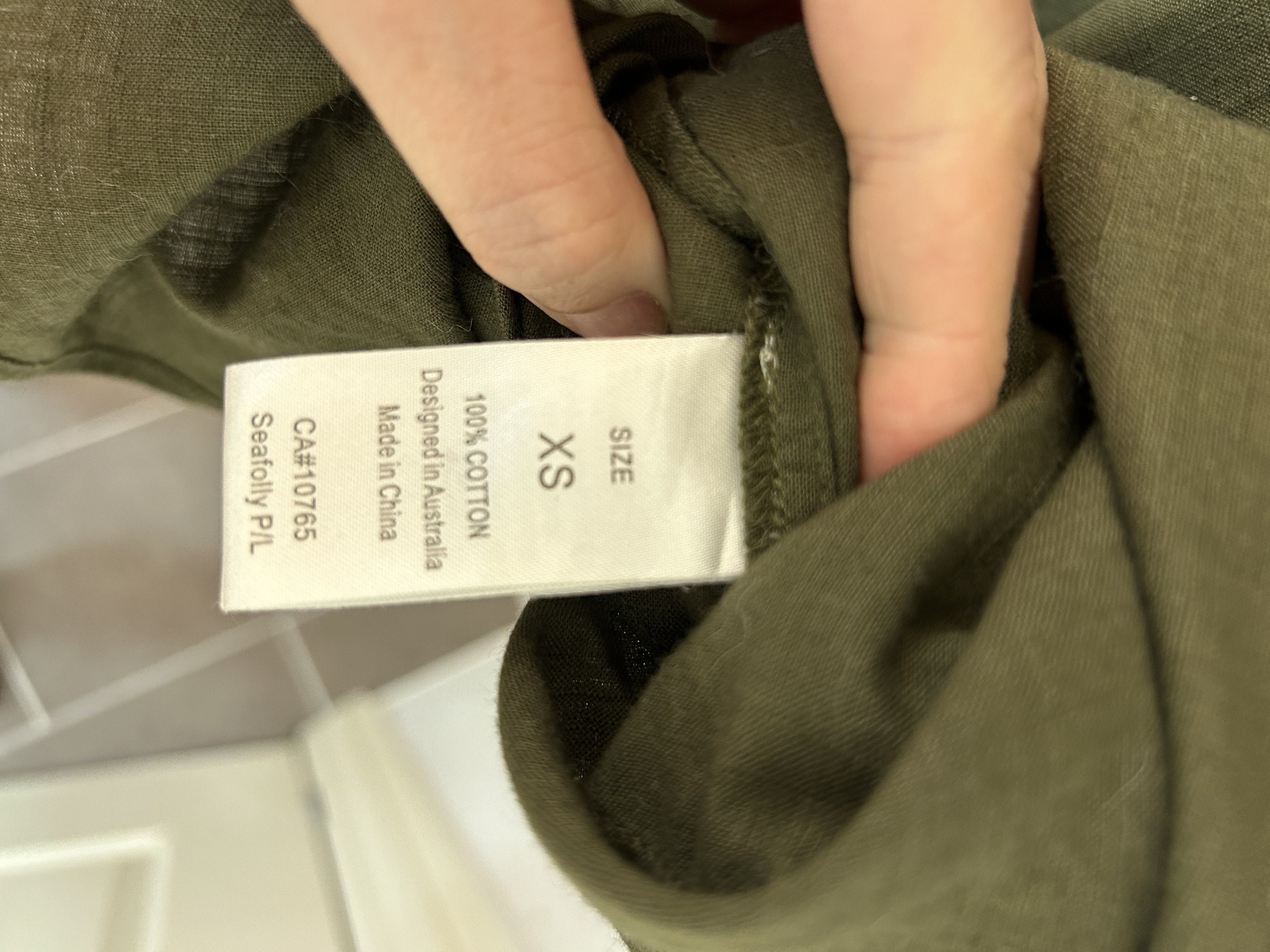 seafolly green dress Terry Midi Dress