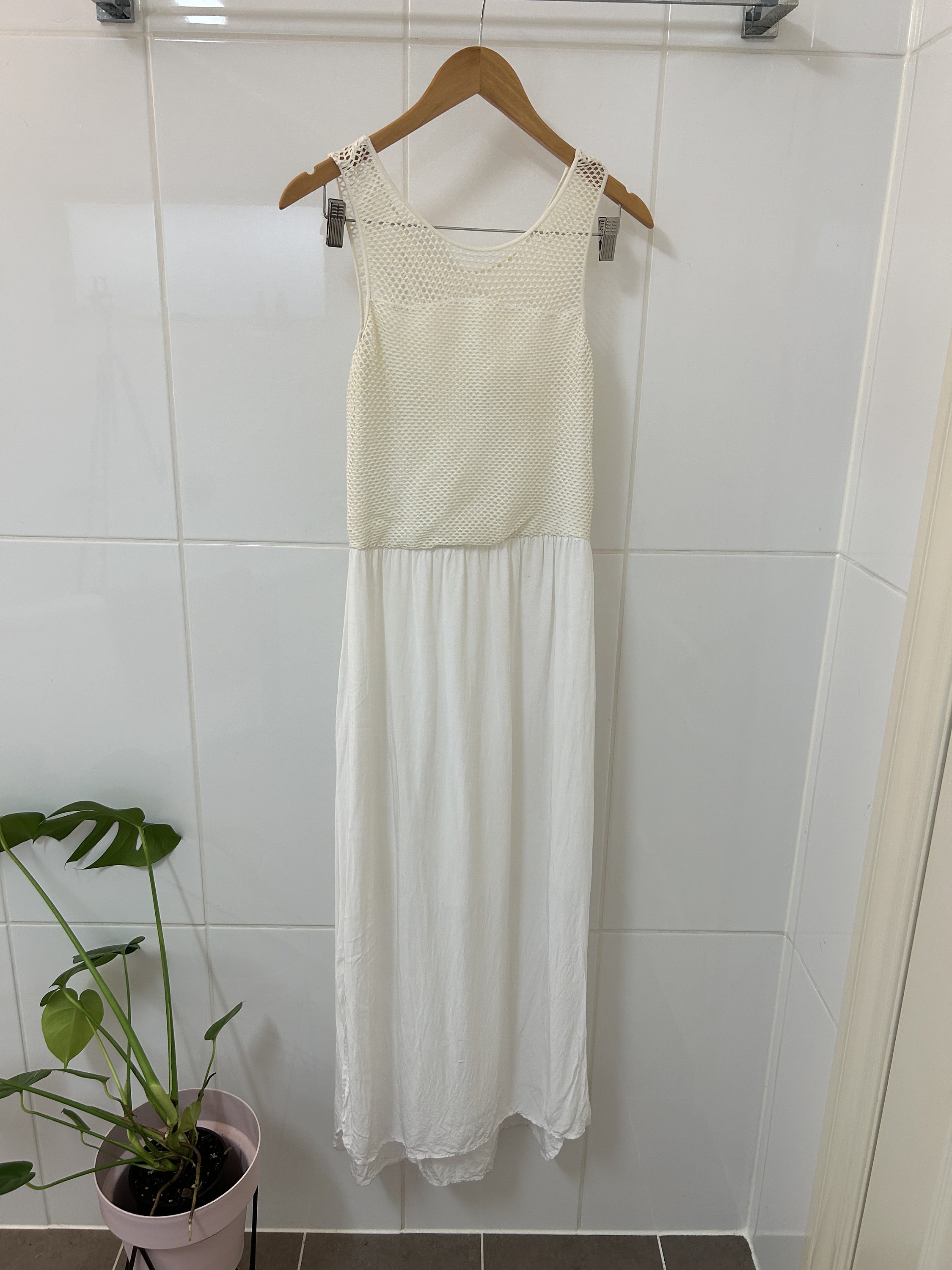 yellow dress with ruffles Ruffled Backless Halterneck Maxi Dress in Lemon Yellow - 12