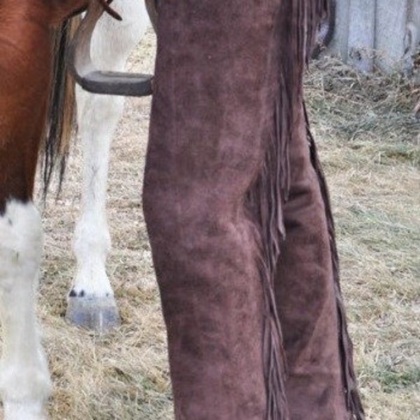 Horse Leather Pants Etsy