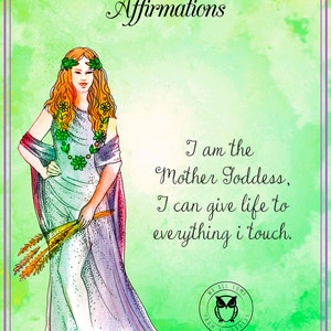 Demeter Affirmationen / Verbindung mit der Muttergöttin Demeter