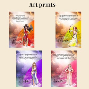 Female Archetype, Greek Goddess Quiz, Discover Which Goddess You Hide Inside/quiz,art Prints ...