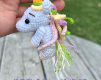 Crochet Unicorn Amigurumi Pattern: PDF Download