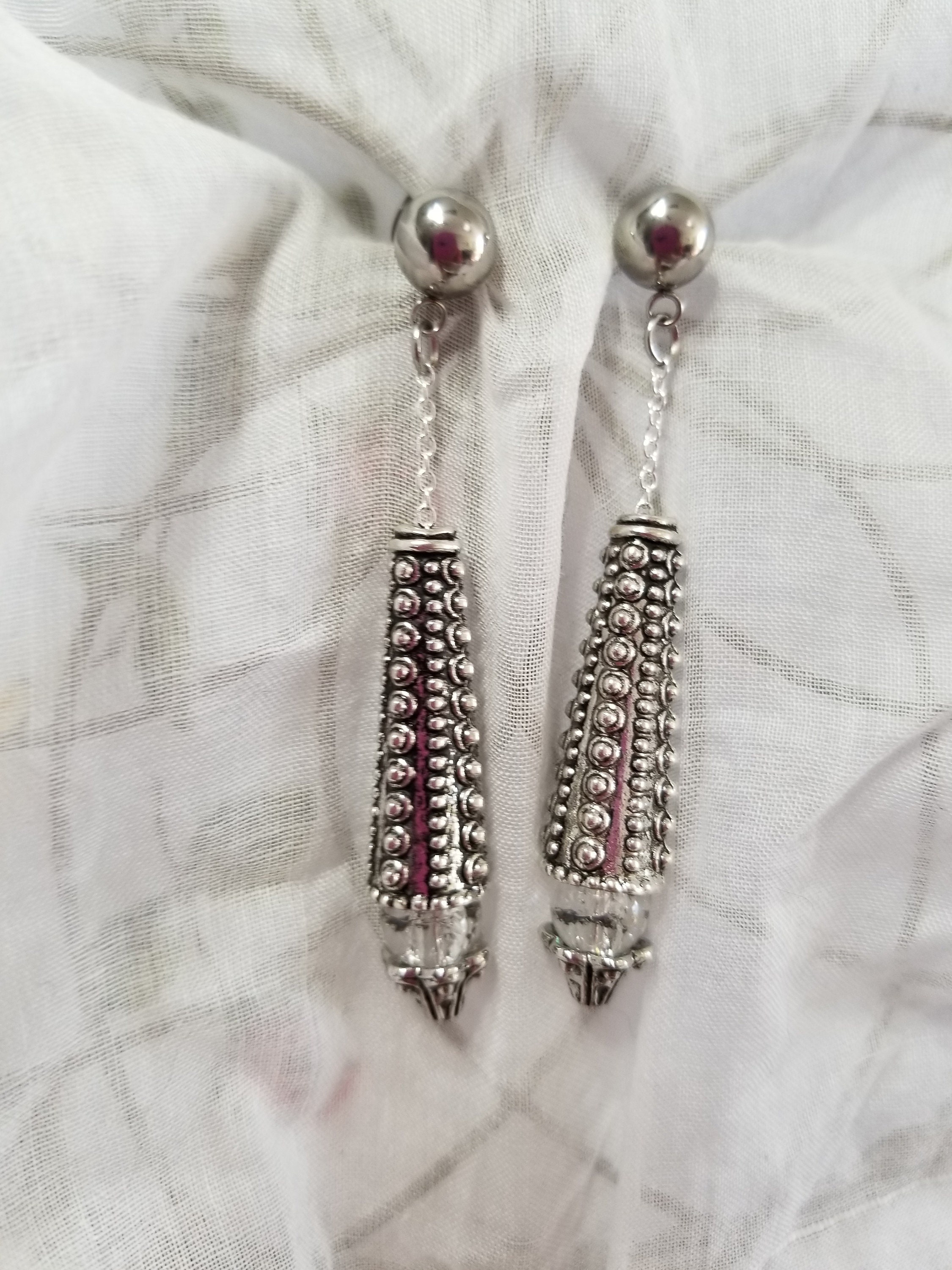 Steampunk Tifa Earrings Etsy