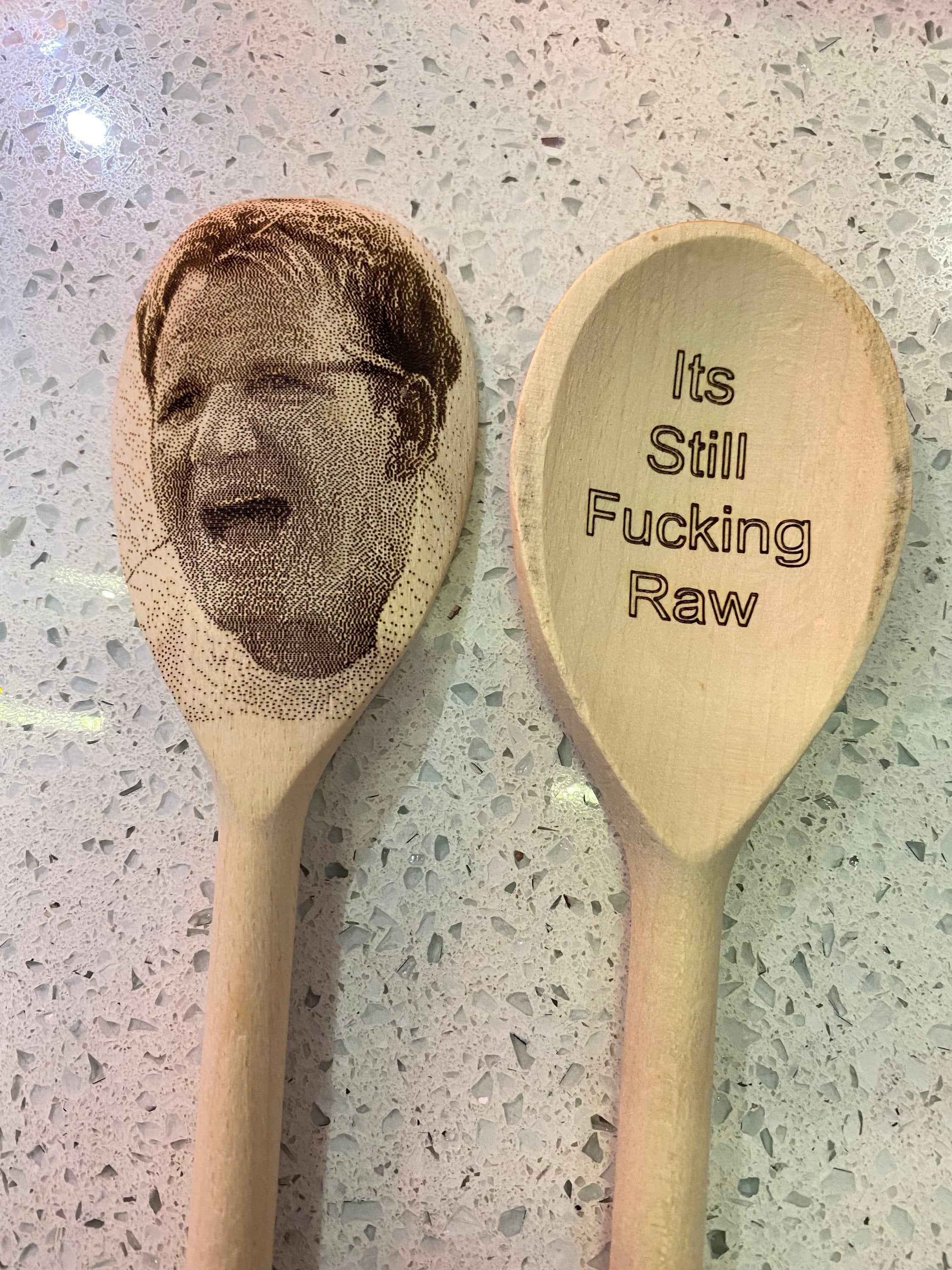 Gordon Ramsey Its Still Fucking Raw Spoon Etsy