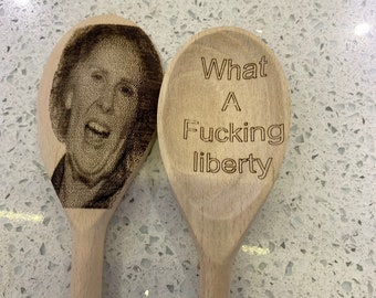 Catherine Tate nan novelty spoon (What a fucking liberty )