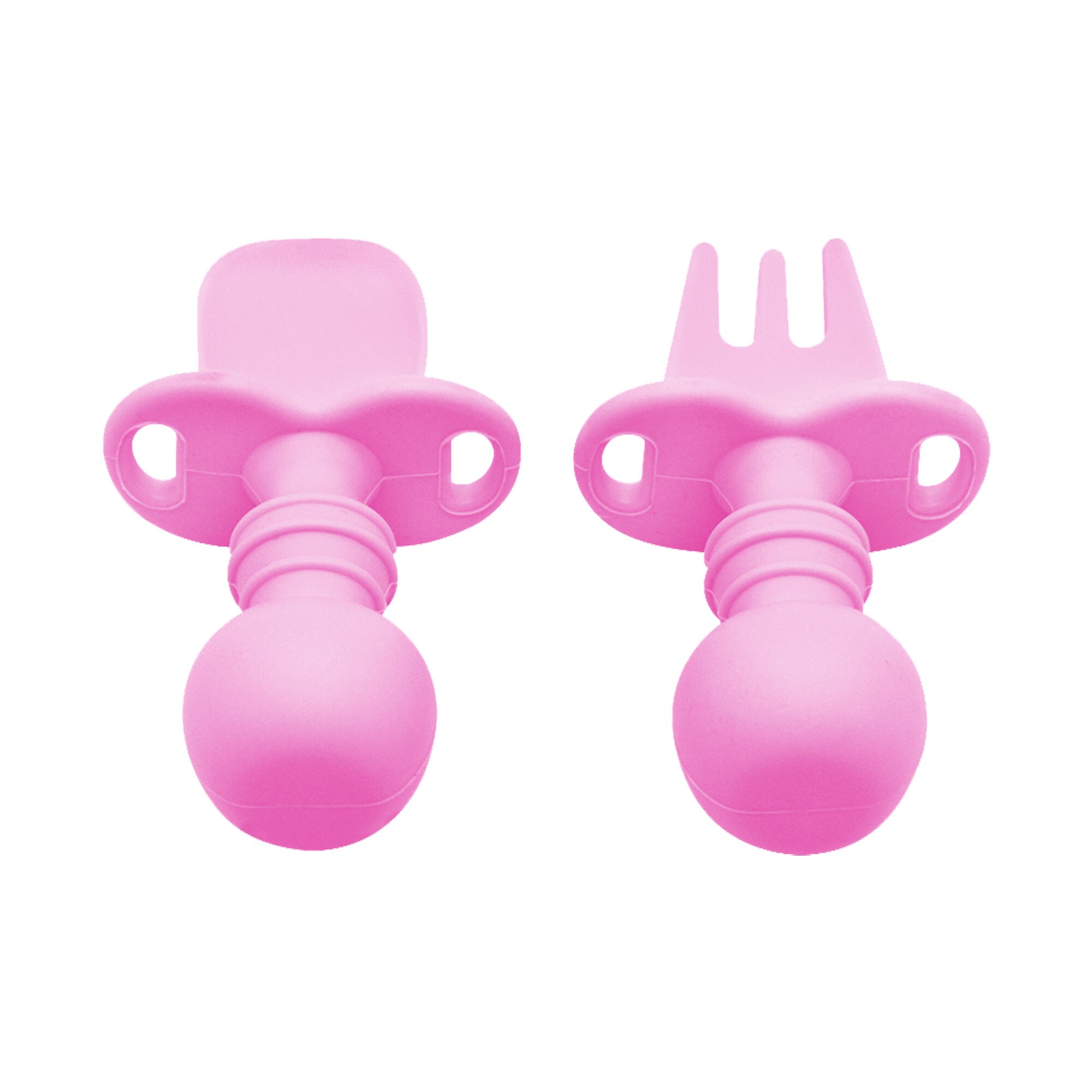 SILICONE BABY UTENSILS Training Spoon and Fork Feeding Set Etsy UK