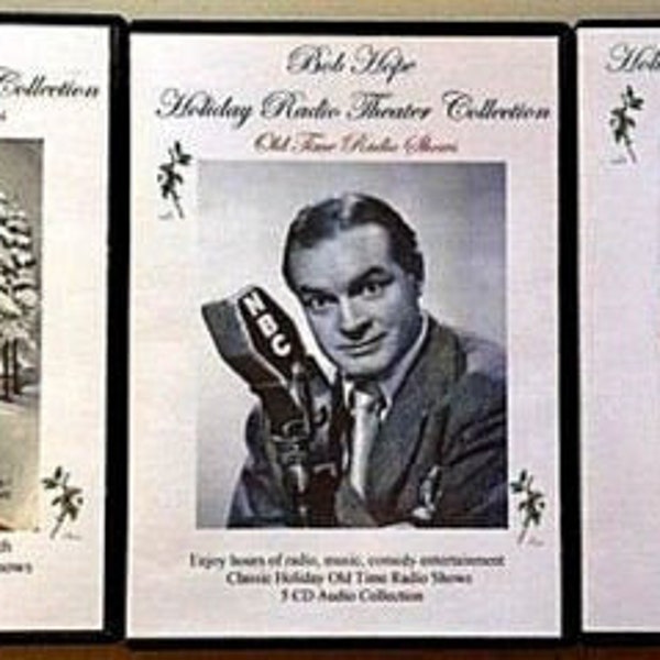 Christmas Holiday Collection-Classic Radio Theater 3 Case Collection-15 Audio CD's-Little Women-Cinnamon Bear-Bing & Bob-Father Knows Best!