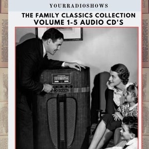 The Family Classics Collection Volume 2-Radio Collection 5 Audio CDs-Little Women-National Velvet-The Pied Piper-Wizard Of OZ-Dramatizations