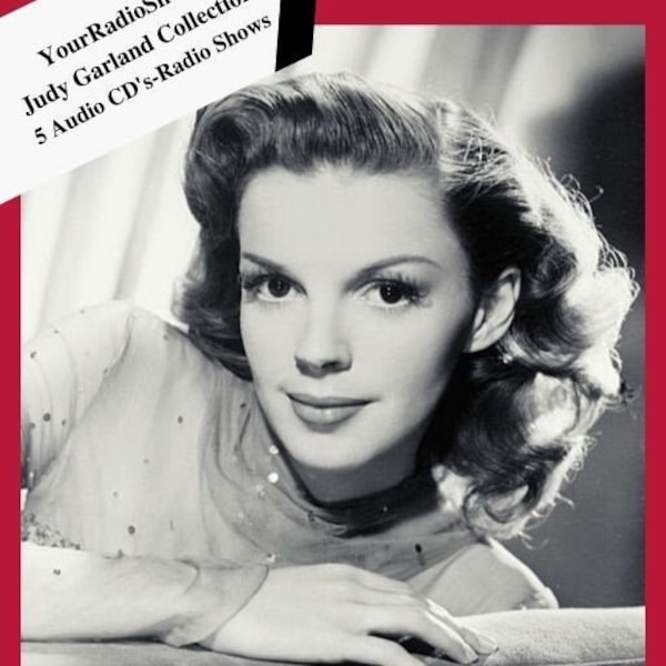 The Judy Garland Collection 5 Audio CD's-Rare Lux Old Time Radio Shows-Wizard of OZ-A Star Is Born-Meet Me In St. Louis-Strike Up The Band