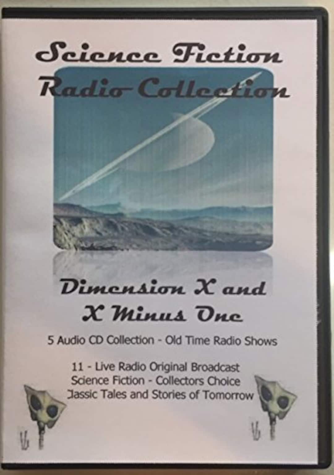 Science Fiction Radio Collection5 Audio Cd's11 Original Old Time Radio Showsdimension X & X
