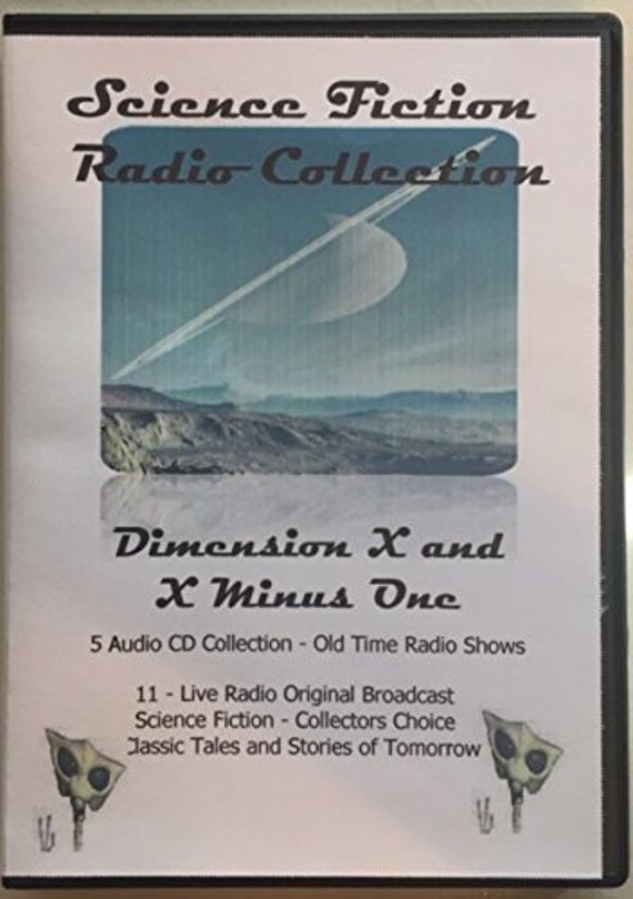 Science Fiction Radio Collection5 Audio Cd's11 Original Etsy