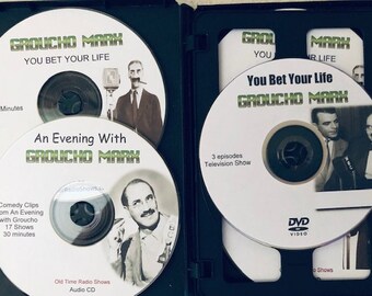 Groucho Marx Collection-you Bet Your Life TV Quiz Show-b&w