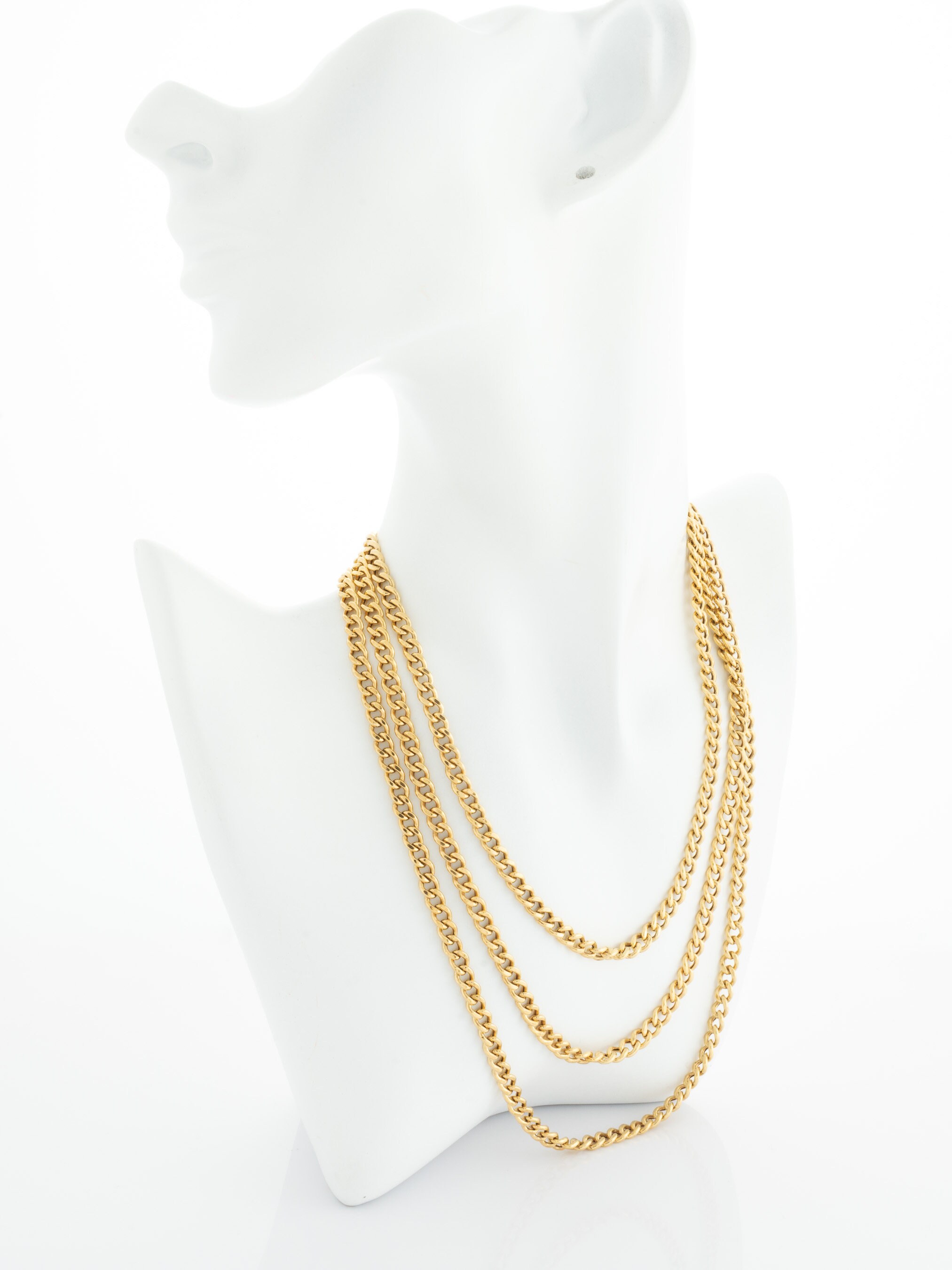 Collier pendentif cadenas plaqué or - Collier chaine plaqué or – Elise et moi