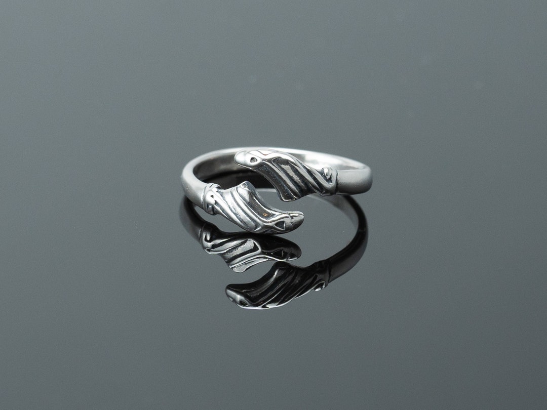 Sterling Silver Ballet Shoes Ring, Gift for Her, Gift for Daughter ...