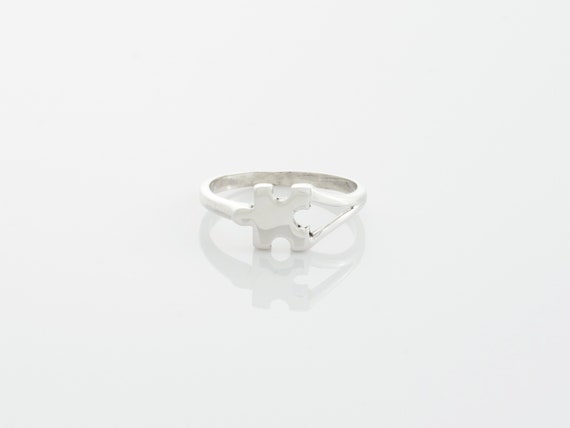 Autism puzzle ring hot sale