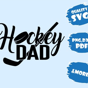 Hockey Dad,Svg,Pdf,Eps,Dxf,Png