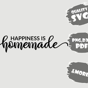 Geluk is zelfgemaakt, Familie Citaten SVG, Family Sign, Home Decor Svg, Cut File Cricut, Silhouette, Family SVG, Svg, Pdf, Eps, Dxf, Png