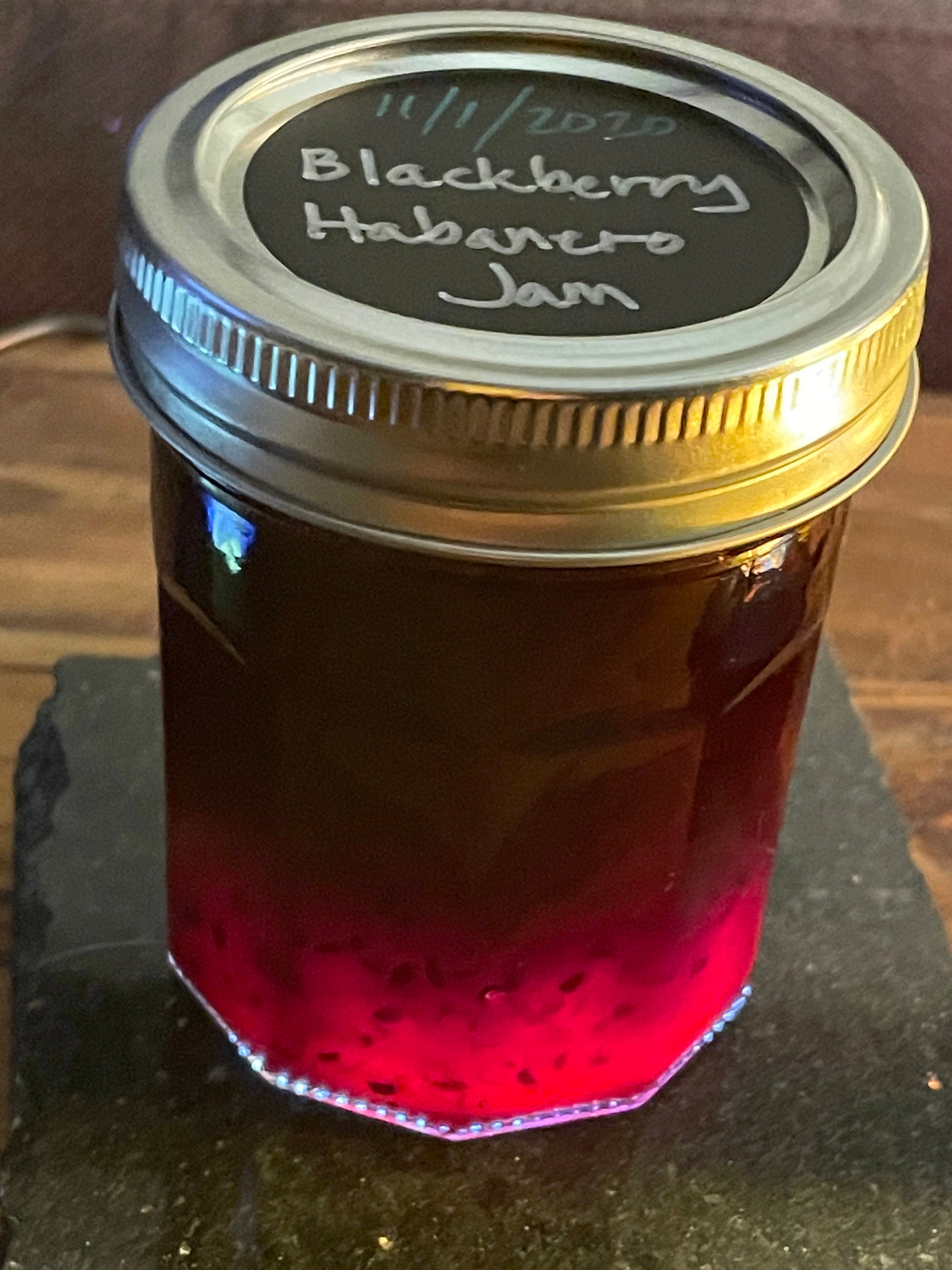 Oregon Blackberry Habanero Jam Etsy