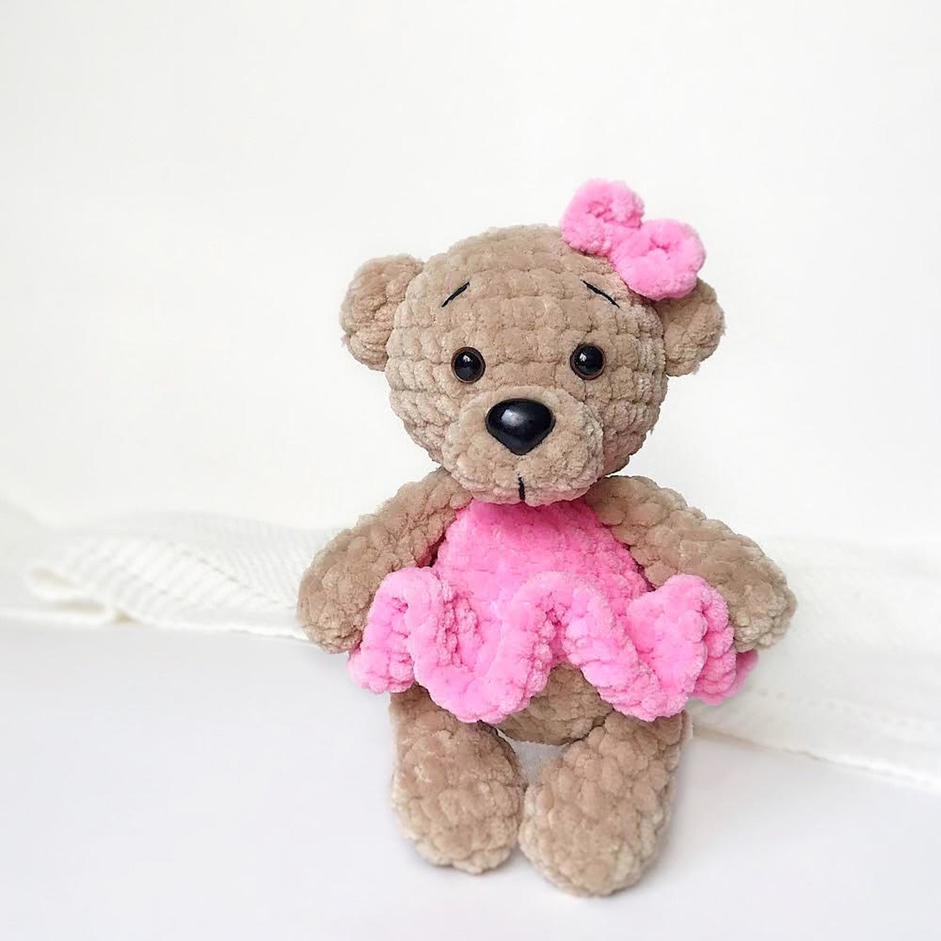 Newborn Gift Safe Teddy Bear Crochet Toy Etsy