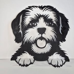 Cute Shih-Tzu wall art