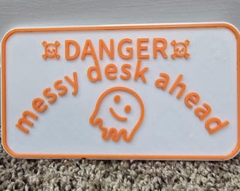 Funny 3d printed sign