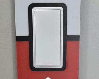 cubierta de interruptor de luz de monstruo de bolsillo