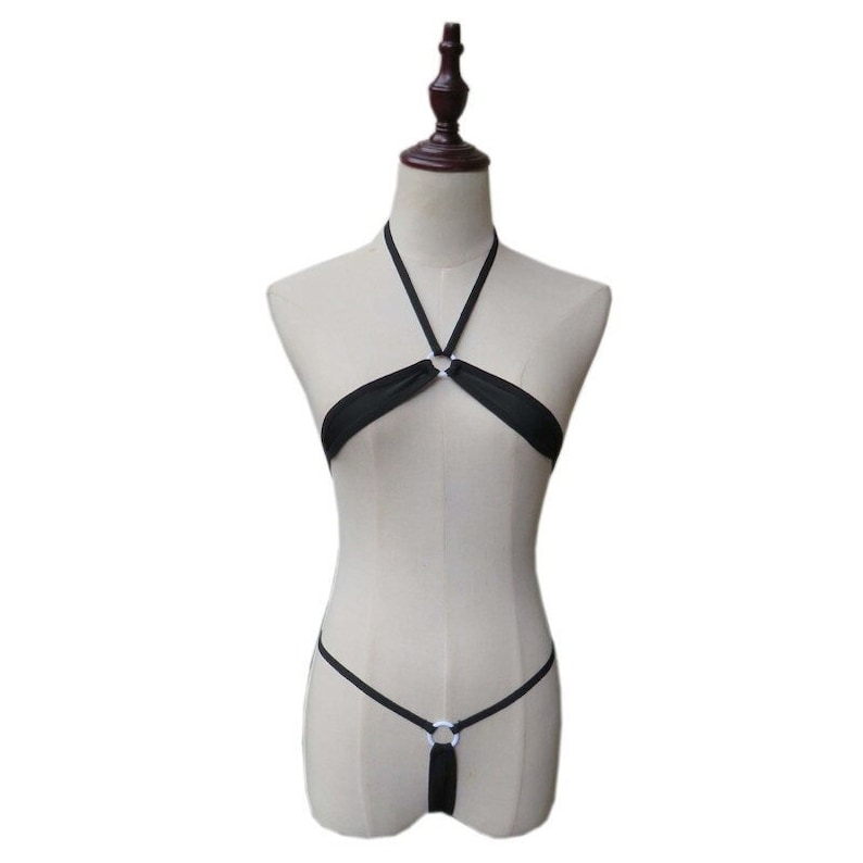 Sheer Bikini See Through Bikini Transparent Bikini Extreme Etsy Canada